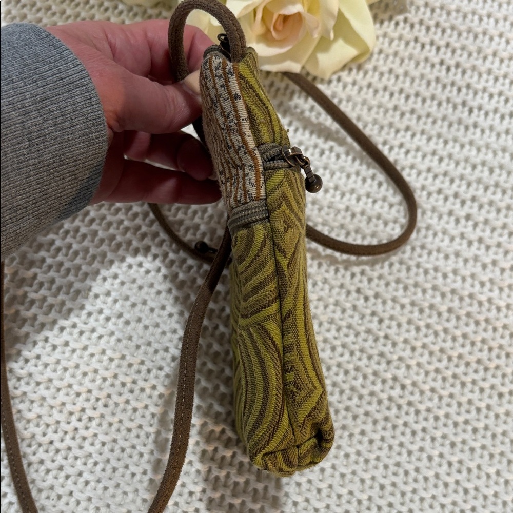 Maruca Tiny Patterned Crossbody Bag In Brown And … - image 6